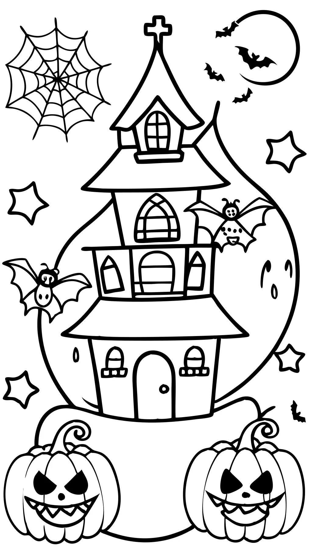 Halloween Kids Coloring Pages PDF gratis